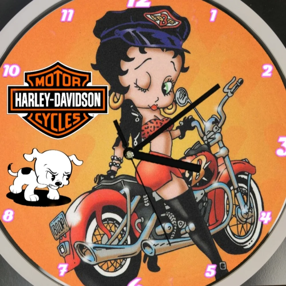 Betty Boop clock